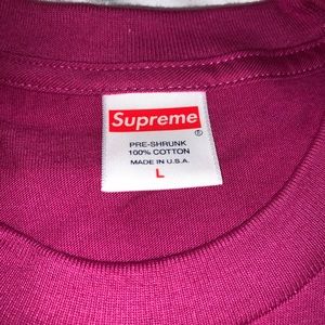 Magenta Supreme Smoke Tee 2019